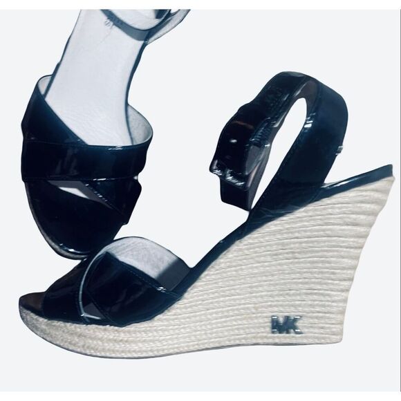 Michael KORS Espadrille Wedge Sandals - Picture 7 of 11